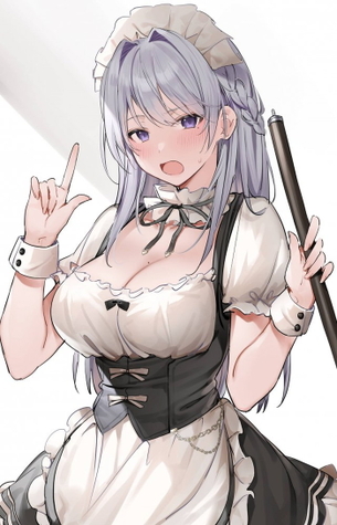 【二次】メイド服を着た女の子のエロ画像 Part３８
