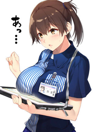 【巨乳】後ろから揉みまくりたい着衣おっぱいが魅力的すぎる女の子の画像