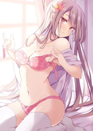 【二次】ピンク色の髪の女の子のエロ画像 Part２９