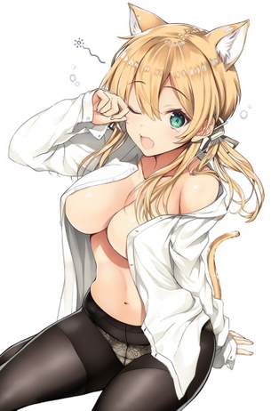 【二次】タイツ、パンストを履いた女の子のエロ画像 Part３４