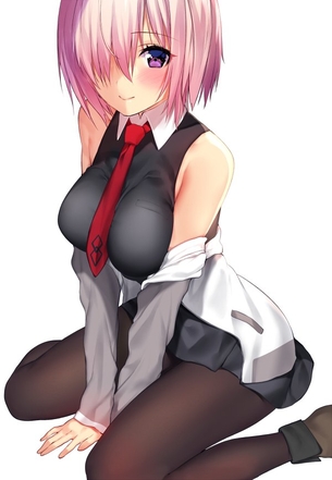 【FGO】黒タイツのマシュちゃんが可愛い画像を眺めて過ごしたい日曜日