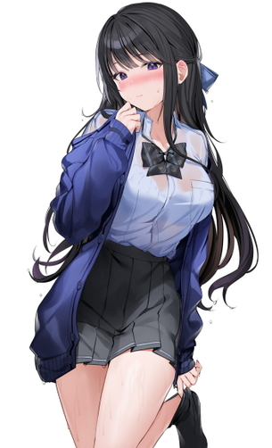 【二次】黒髪の女の子のエロ画像まとめ Part６１
