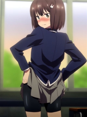 【着替え】着替えてる途中の女の子の二次元エロ画像＆イラスト Part08