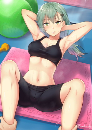 【二次】スパッツを履いた女の子エロ画像まとめ Part１