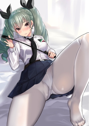 【ガルパン】タイツが標準装備で可愛いあの娘の画像