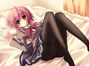 【パンスト】パンスト姿がえっちな女の子の二次元エロ画像＆イラスト Part63