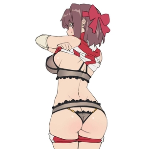 魅力的なおケツのエロ画像：イラスト その１６