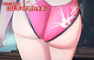 『サムライメイデン』限定版の特典で女の子がエロい水着衣装になるエロDLCなど！