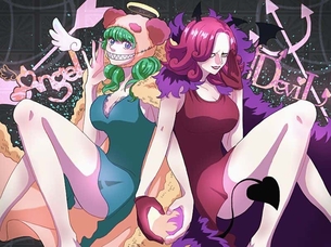 シャーロット・ガレットのエロ画像：イラスト【ワンピース】