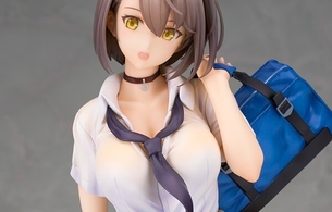 『アズールレーン』ボルチモアのエロい制服姿で白ブラウスが透けてるエロフィギュア！