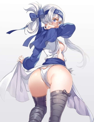 魅力的なおケツのエロ画像：イラスト その２８
