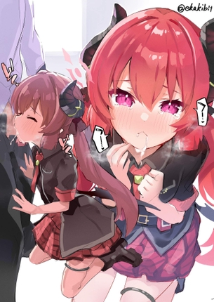 ちっちゃい舌と唇、慣れない手つきで一生懸命シてくれる?! LOLIっ子フェラご奉仕画像♪