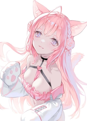 博衣こより(ホロライブ)のエロ画像：イラスト【VTuber】