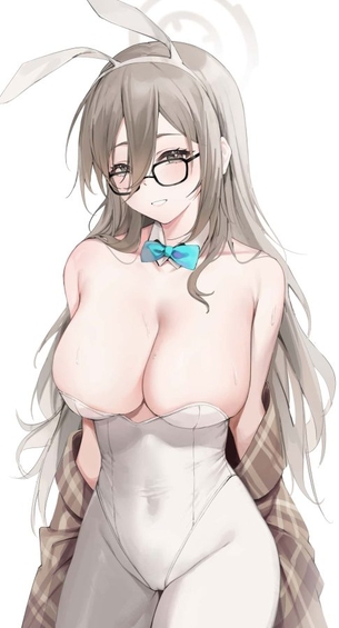 【ブルアカ】室笠アカネ(むろかさあかね)のエロ画像：イラスト