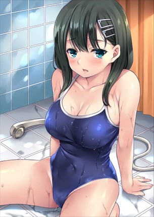 【二次】スクール水着を着た女の子の画像【スク水】　その９