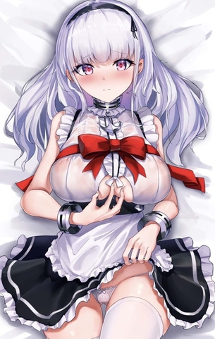 たくし上げてる女の子のエロ画像：イラスト その４