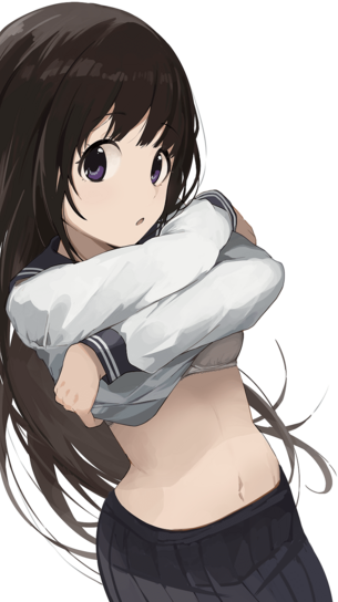 千反田える(ちたんだえる)のエロ画像：【氷菓】