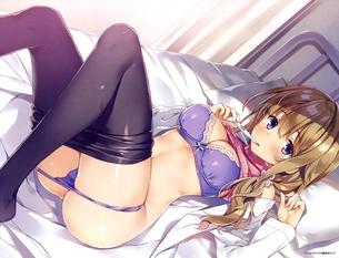 【２次】ストッキングを履いた女の子のエロ画像その６６