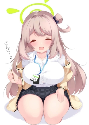 【ブルアカ】十六夜ノノミ(いざよいののみ)のエロ画像：イラスト
