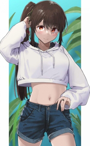 [マギアレコード][エロ画像]由比鶴乃の健康的なカラダに性的欲求が高まったよ♪