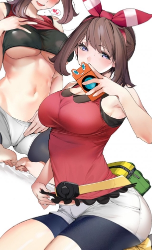 【巨乳】揉み心地の良さそうなタンクトップ着衣巨乳女子画像【ノースリ】