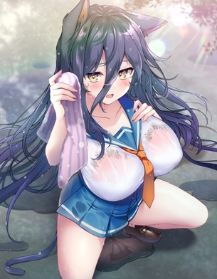 【非・微エロ】月曜日の黒髪美少女画像まとめ　その１６０