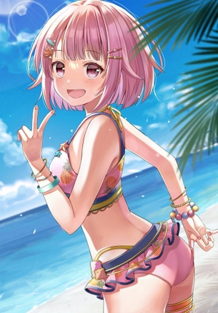 【非・微エロ】かわいい水着美少女の二次画像まとめ その１９