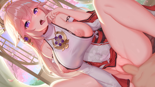 【着衣SEX】服も脱がずにSEXに没頭する女の子の二次エロ画像 その10