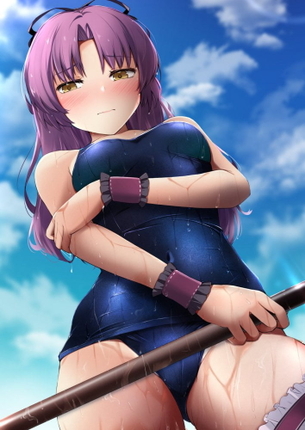 【非・微エロ】日曜日の紫髪美少女画像まとめ　その１５９