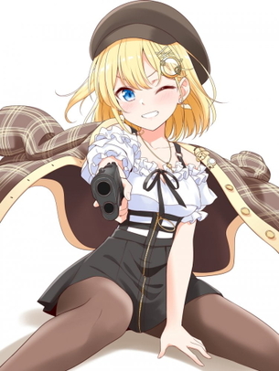 【非・微エロ】武器を持った女の子の画像まとめ　その１０