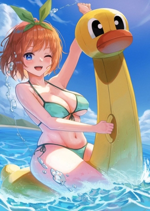 【非・微エロ】かわいい水着美少女の二次画像まとめ その２１