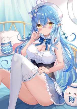 【非・微エロ】水曜日の青髪美少女画像まとめ　その１５８