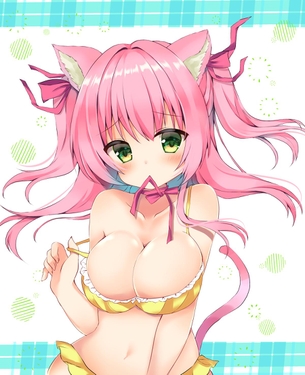 【非・微エロ】日曜日のピンク髪美少女画像まとめ　その７