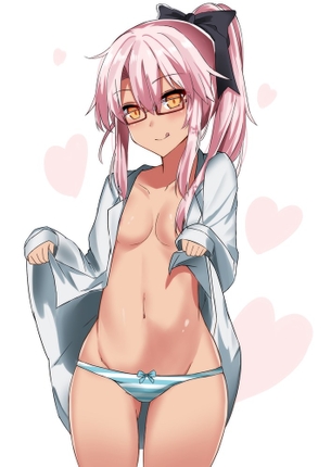 【2次】縞パン女子のエロ画像2！？【縞パンツ(シマシマ)】