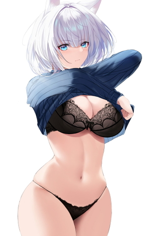 【二次】エッチで可愛いブラジャーを付けた女の子のエロ画像 Part４０