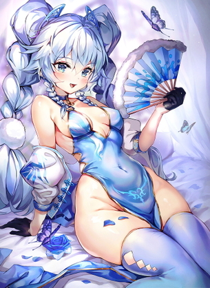 【二次】エロ可愛いチャイナドレスの女の子画像 Part５