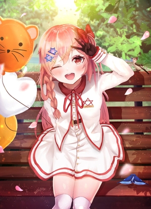 【非・微エロ】火曜日の赤髪・ピンク髪美少女画像まとめ　その４３