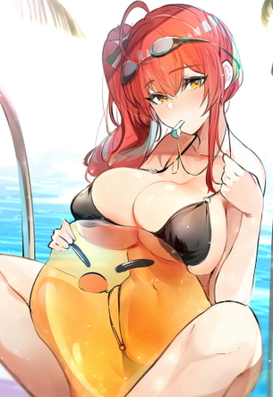 赤髪キャラや女の子の二次エロ画像 Part１４