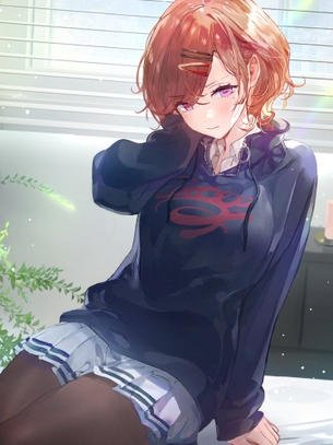 【通常営業】11月2日はタイツの日なので黒スト黒タイツ女子の二次画像