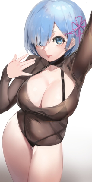 【二次】胸やオマンコ部分に穴が開いた格好をした女の子のエロ画像 Part１１