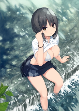 【二次】短めの髪のショートカット女子のエロ画像 Part２５