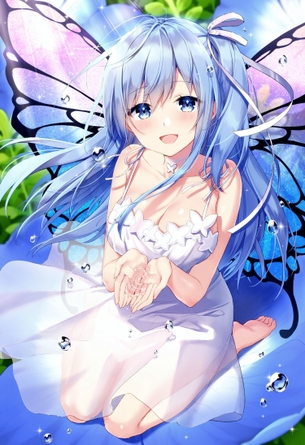 【非・微エロ】水曜日の青髪美少女画像まとめ　その７