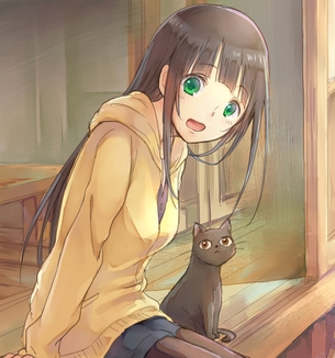 【女子校生】ふらいんぐうぃっちの木幡真琴ちゃんの画像