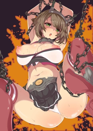 [艦これ][エロ画像]陸奥を拘束して不貞行為をしたよ～♪
