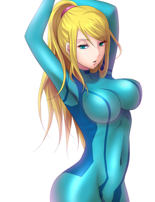 【全身タイツ】ゼロスーツサムスの画像【ぴっちりスーツ】