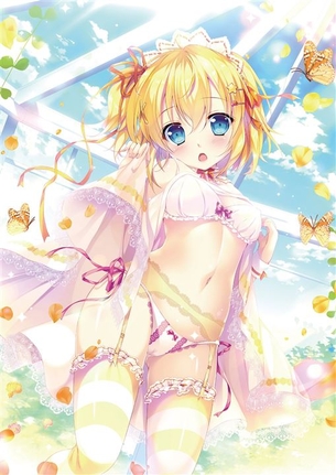 【金髪】可愛い金髪の女の子の二次元エロ画像＆イラスト Part33