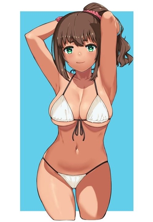 【ポニーテール】うなじが魅力的 ポニーテール少女の二次元エロ画像＆イラスト Part13