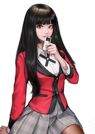 【黒髪】真面目そうな黒髪少女の二次元エロ画像＆イラスト Part19