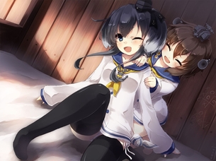 【ゆきとき】雪風と時津風のほっこり和める艦これ画像