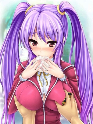 【おっぱい】みんな大好きおっぱいを出してる女の子の二次元エロ画像＆イラスト Part60